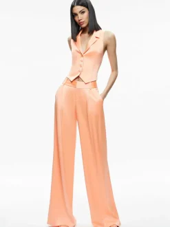 Amber Collared Vest + Eric Low Rise Pant