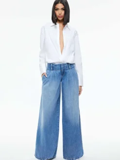 Anders Low Rise Pleated Jean
