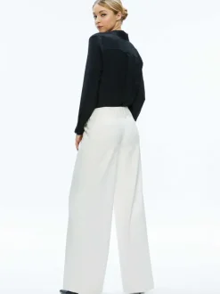 Anders Vegan Leather Low Rise Pant