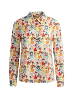 A+O X Blair Z Willa Placket Top
