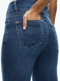 Beautiful Seamed Wide Leg Jean