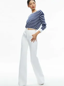 Bernetta Cropped Drawstring Pullover