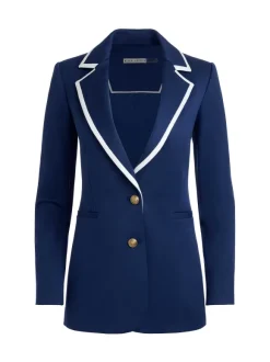 Breann Long Fitted Two Button Blazer