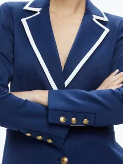 Breann Long Fitted Two Button Blazer