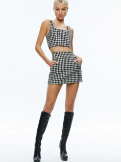 Breslin Corset Top + Donald Side Button Skirt