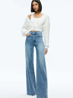 Casilda Faux Fur Cropped Cardigan