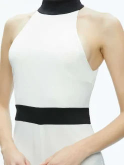 Cataline High Neck Wide Leg Jumpsuit