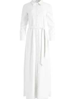 Chassidy Vegan Leather Maxi Shirt Dress