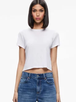 Cindy Classic Cropped Tee