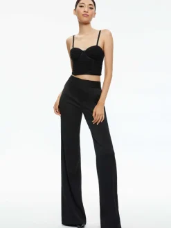 Damia Ruched Bustier Top