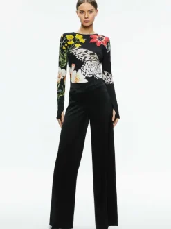 Delaina Long Sleeve Crop Top