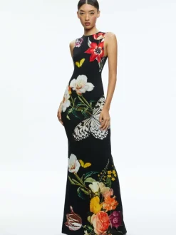 Delora Open Back Maxi Dress