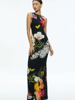 Delora Open Back Maxi Dress