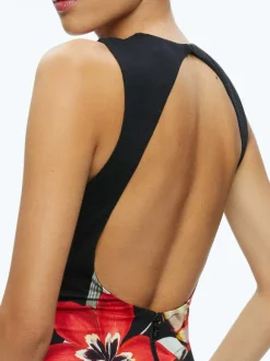 Delora Open Back Maxi Dress