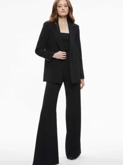 Denny Notch Collar Boyfriend Blazer