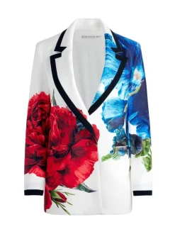 Denny Notch Collar Boyfriend Blazer + Livi Mid Rise Trouser