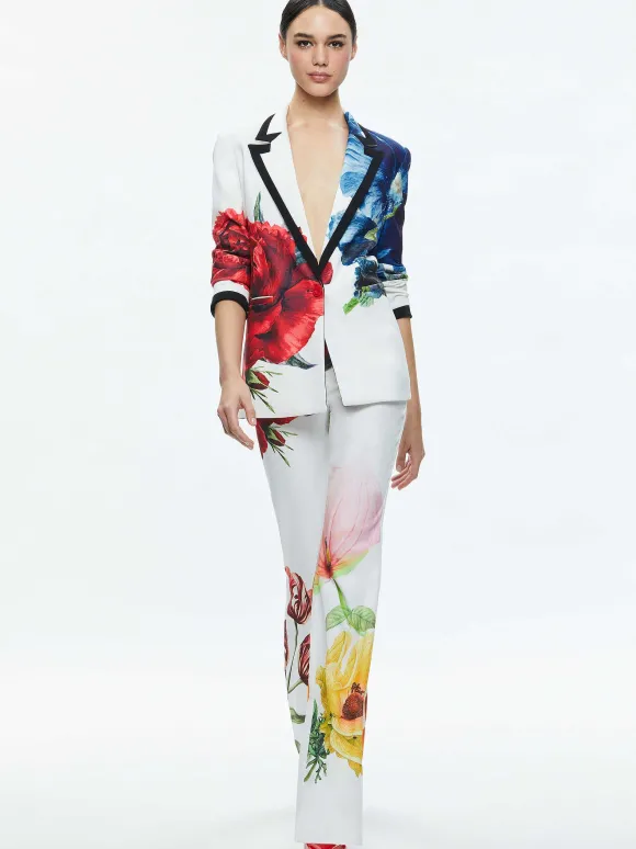Denny Notch Collar Boyfriend Blazer