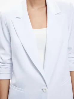 Denny Notch Collar Boyfriend Blazer