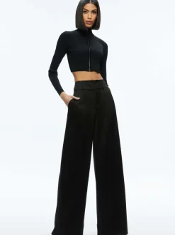 Dorris Ribbed Zip Up Cardigan
