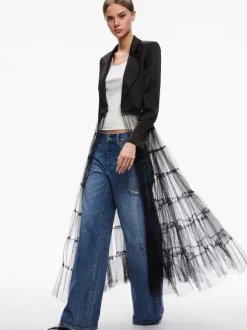 Everly Tulle Blazer