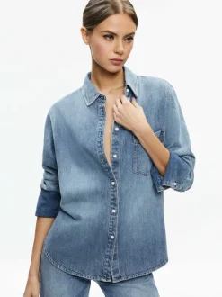 Finely Denim Button Down