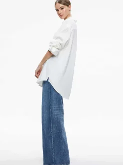 Finely Oversized Linen Button Down Shirt