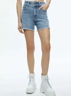 Han High Rise Wide Waistband Short