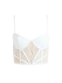 Izzy Lace Bustier Top