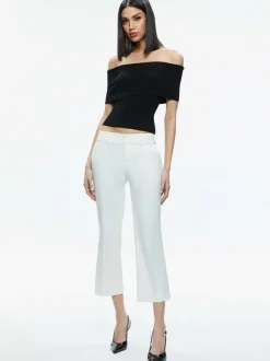 Janis Low Rise Cropped Flare Pant