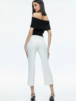 Janis Low Rise Cropped Flare Pant