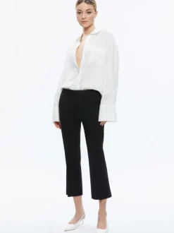 Janis Low Rise Cropped Flare Pant