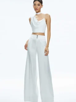 Jena Asymmetric Draped Scarf Top