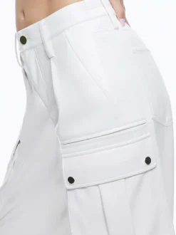 Joette Vegan Leather Cargo Pant