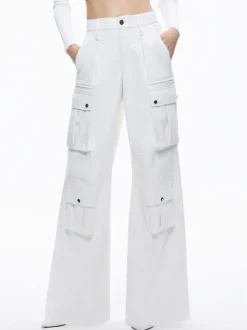 Joette Vegan Leather Cargo Pant