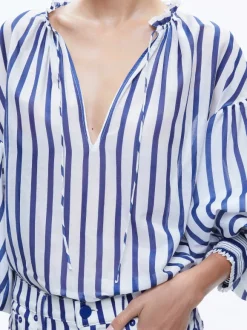 Julius Voluminous Blouson Sleeve Blouse