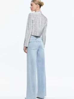 Kalia Embellished Open Front Jacket