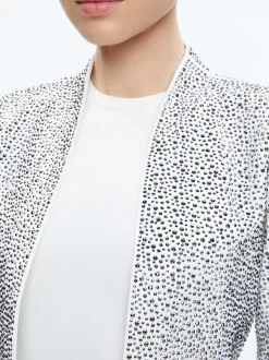 Kalia Embellished Open Front Jacket
