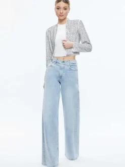 Kalia Embellished Open Front Jacket