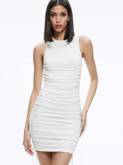 Katherina Ruched Fitted Dress