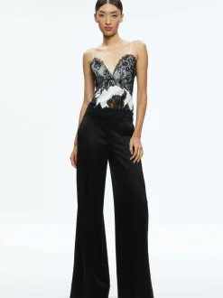 Katja Cutaway Lace Slip Top