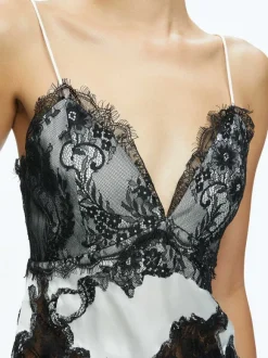 Katja Cutaway Lace Slip Top
