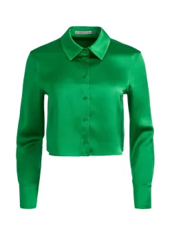 Leon Cropped Button Down