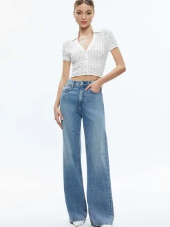 Linda Cropped Polo