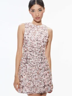 Lindsey Embellished Mini Gown