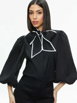 Lou Bow Button Down