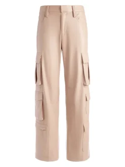 Luis Vegan Leather Cargo Pant