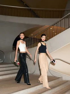Luis Vegan Leather Cargo Pant