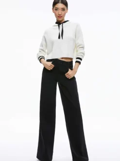 Lumi Ribbed Knit Hoodie