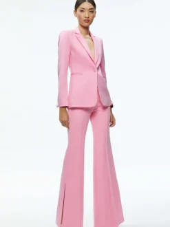 Macey Notch Collar Fitted Blazer