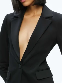 Macey Slit Sleeve Blazer